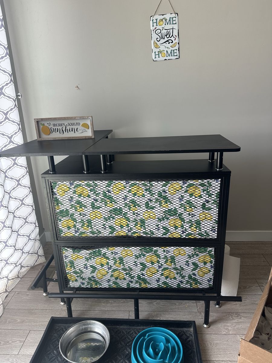 L Shaped Bar Table