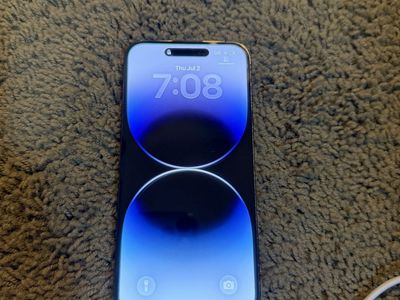Apple iPhone 14 Pro Max - 128GB - Space Black (Unlocked) - Cracked Back - 80% Battery Health