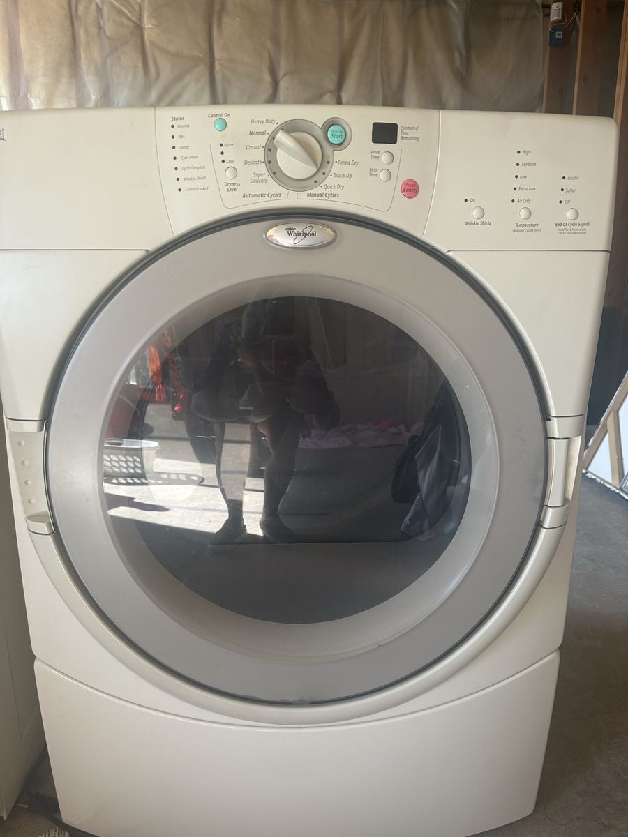 Whirlpool Electric Front-Load Washer and Dryer Set - White