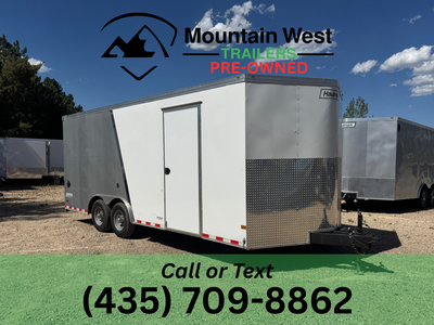 2022 USED Haulmark TRANSPORT 8.5X20-10K Enclosed Car Hauler Trailer