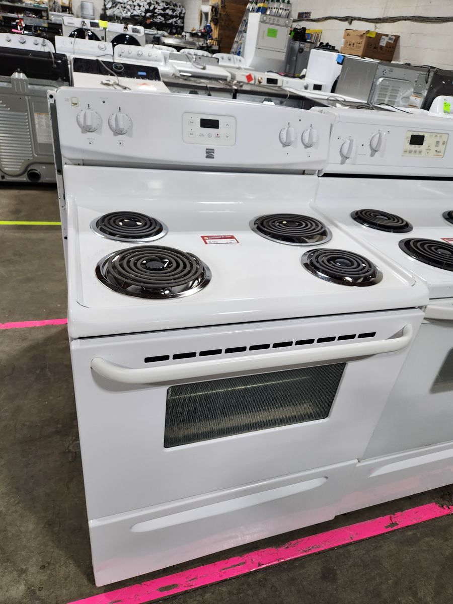 NICE KENMORE COIL RANGE! W-WARRANTY