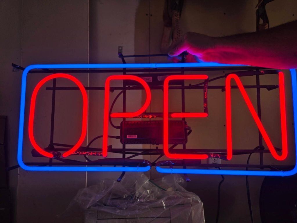 Neon Open Sign