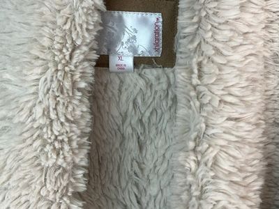 Fake Sherpa Lined Vest