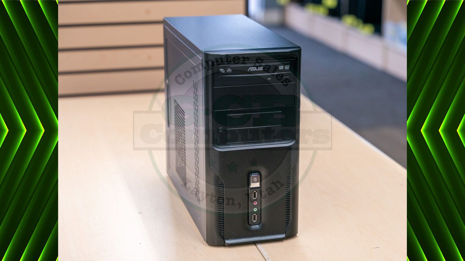 Custom i5-9400 Gamer PC 512GB SSD 16GB RAM GTX 1050Ti Windows 11 Gaming Computer Tower