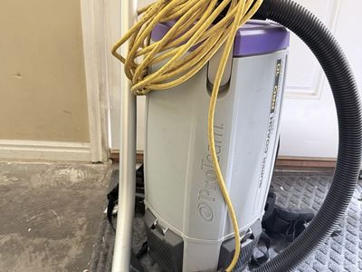 ProTeam Super Coach Pro 10 Backpack Vacuum Cleaner Used