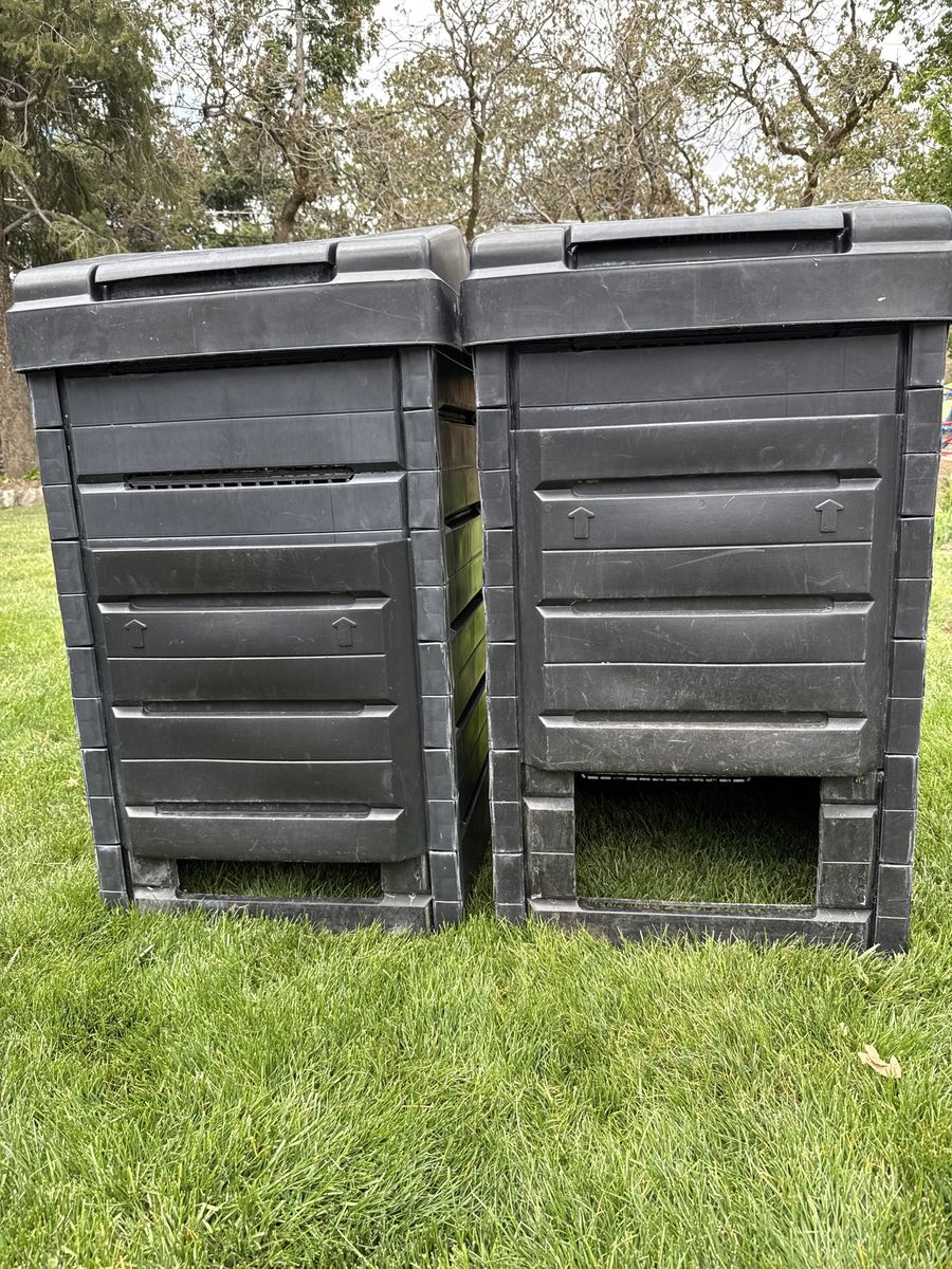 Two Compost Bins