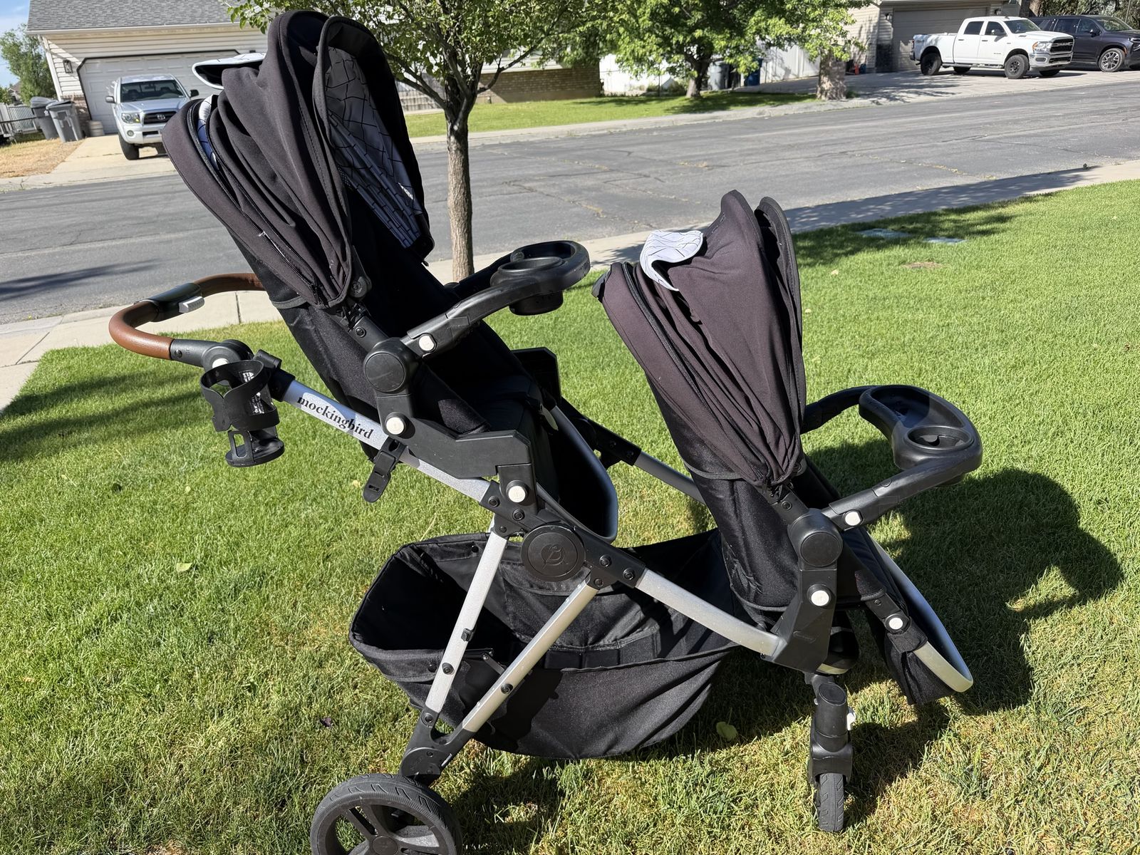 Mockingbird 2.0 Single to Double Stroller