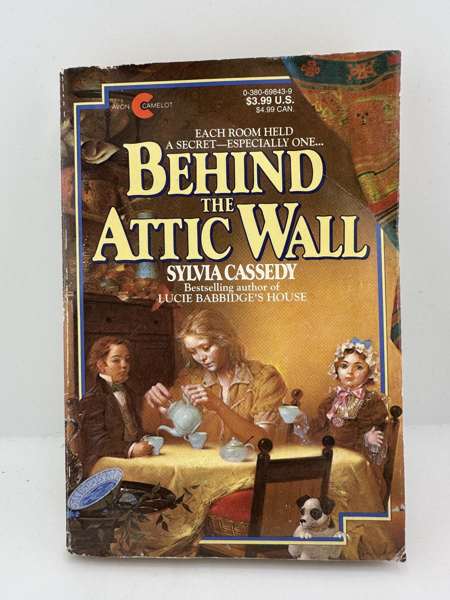 Behind the Attic Wall Sylvia Cassedy 1985 Avon Paperback YA Fantasy