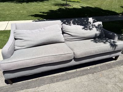 Gray Sofa - Needs Cleaned