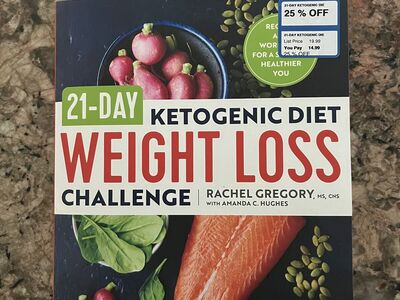 21-Day Ketogenic Diet - Weight Loss Challenge - Book - BRAND NEW