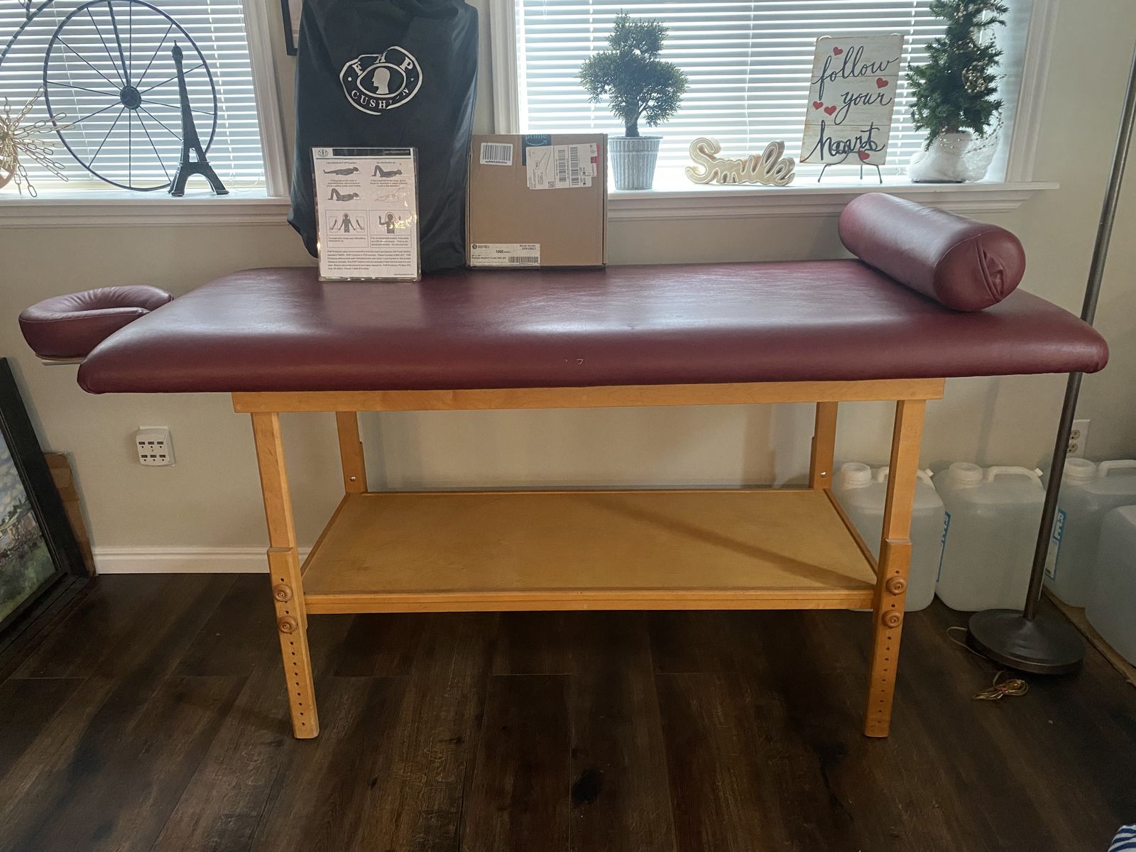 Massage Table with Extras in Good Condition