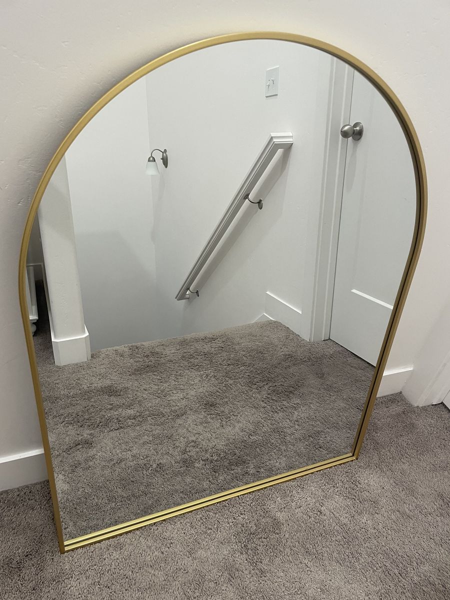 Mirror - Brass Trimmed