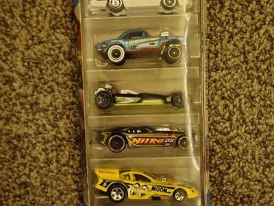 hotwheels drag strip 5 pack