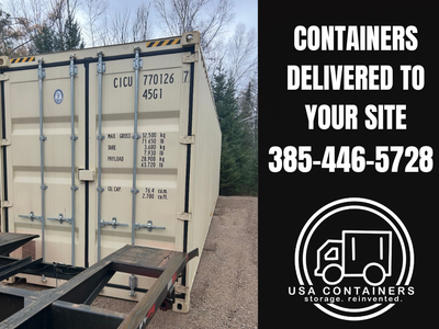 Conex Box Rentals 20ft 40ft – Salt Lake City – Monthly
