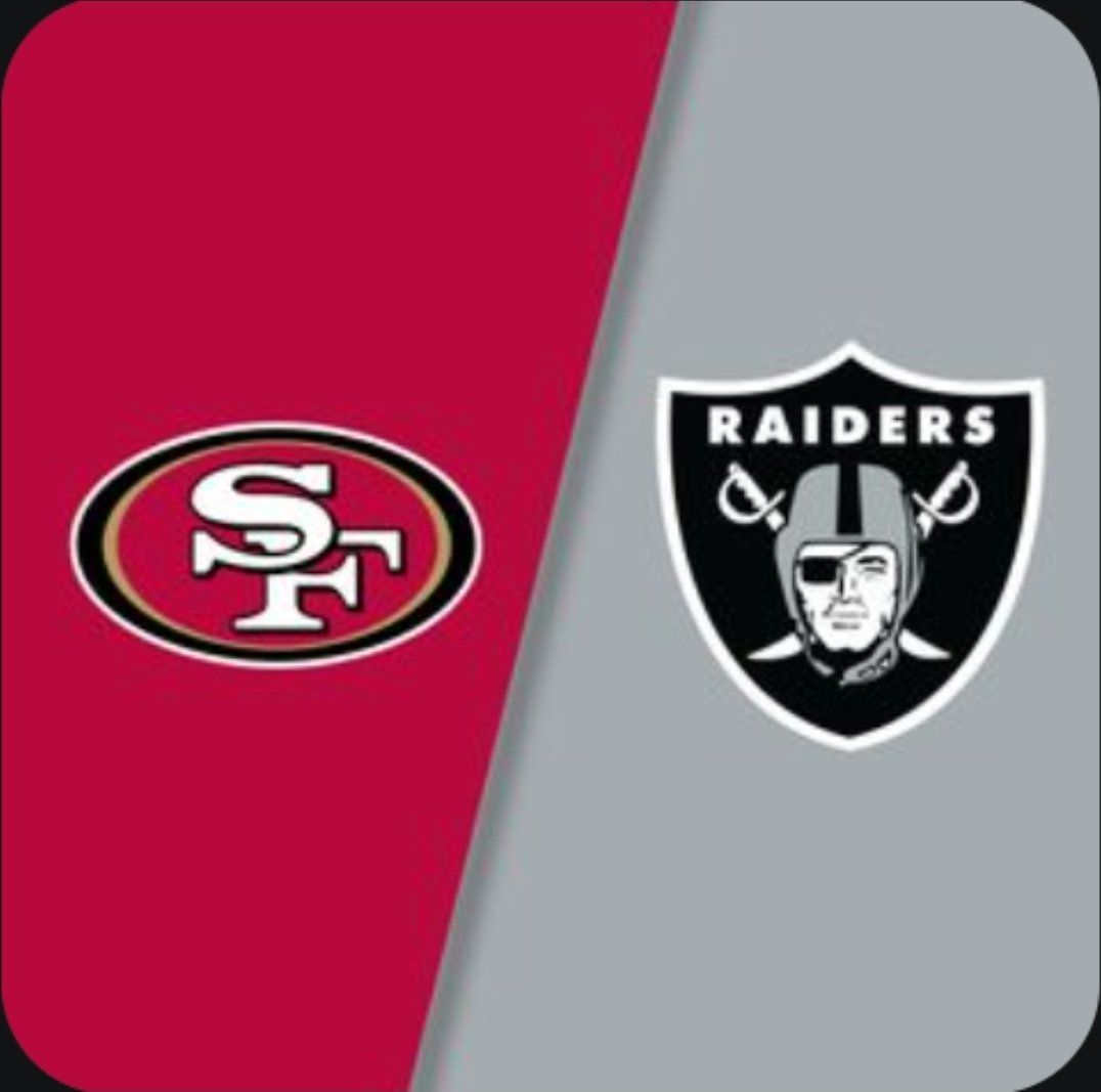 Raiders vs 49ers AWESOME Lower Bowl, - NO EXTRA FEES