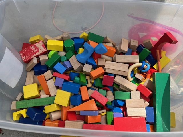 Box of Wood Blocks