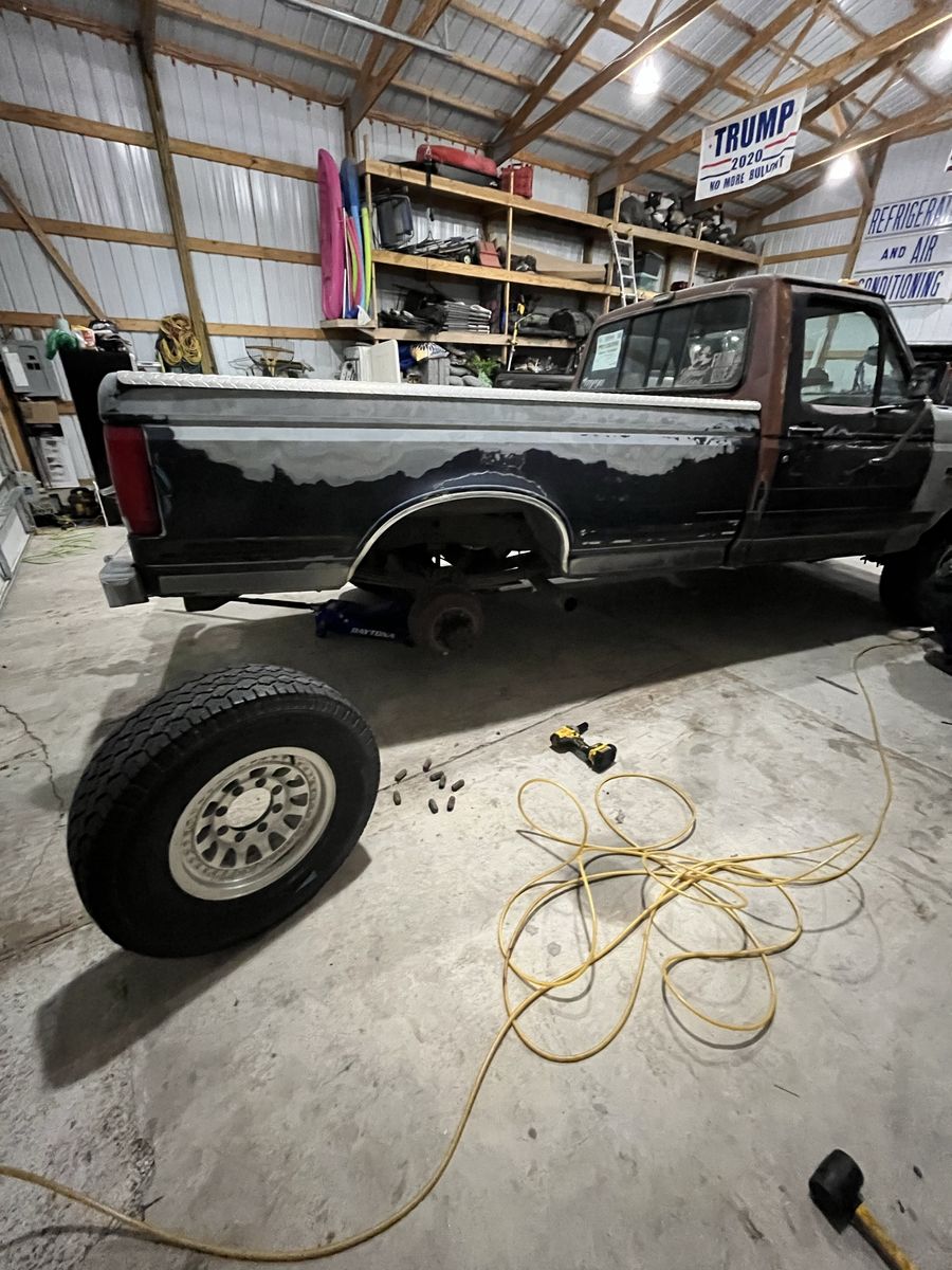 1991 f250 zf5 blown 460 big block