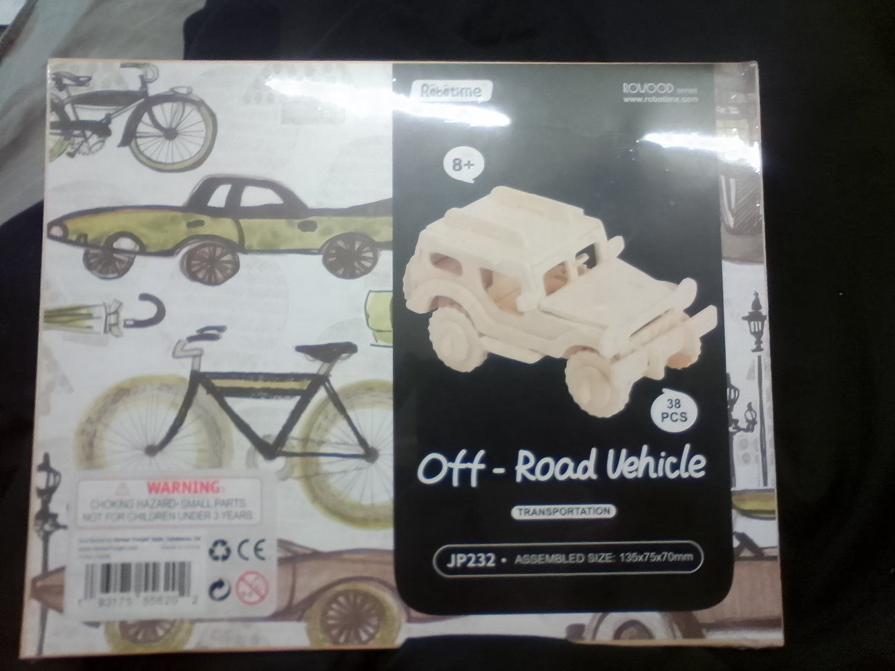 Robotime Off-road Vehicle 3D Wooden Puzzle