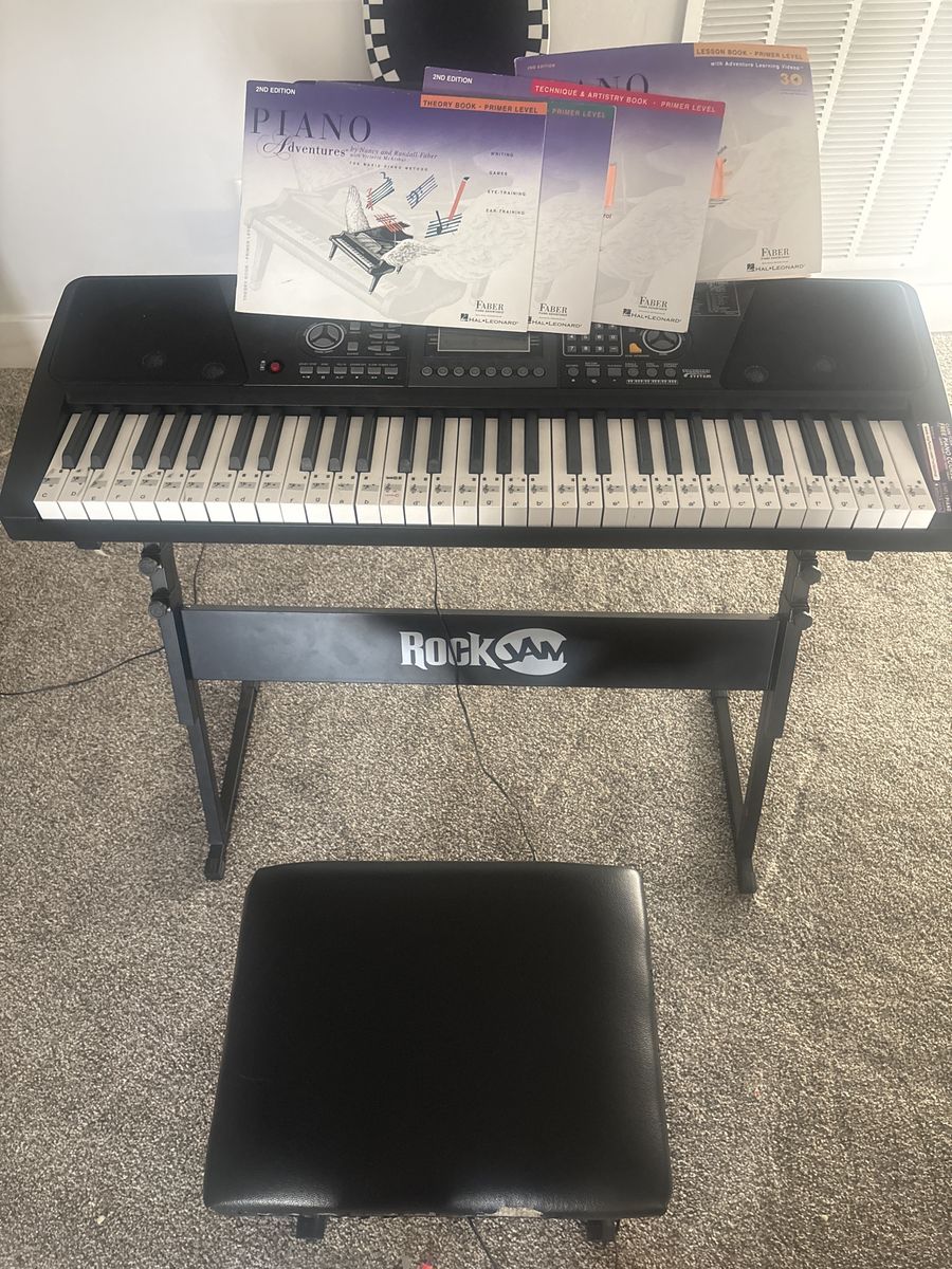 Rock Jam Electric Keyboard Piano