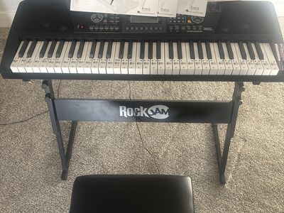 Rock Jam Electric Keyboard Piano