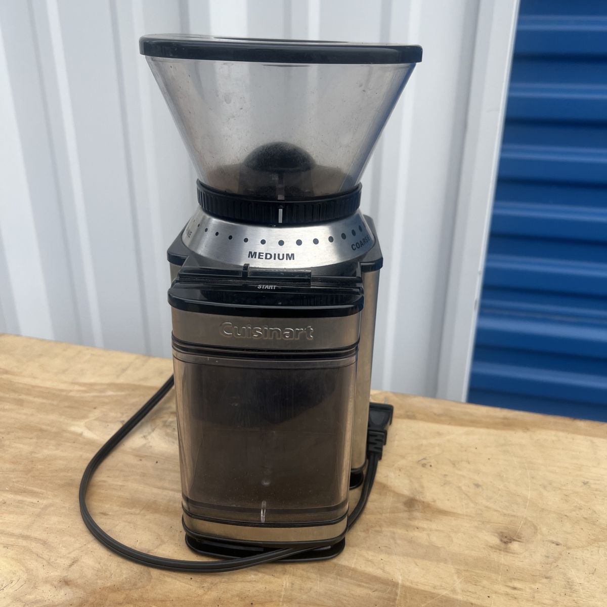 Cuisinart DBM-8 Supreme Grind Automatic Burr Mill Coffee Grinder - Black/Stainless Steel