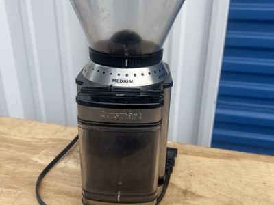 Cuisinart DBM-8 Supreme Grind Automatic Burr Mill Coffee Grinder - Black/Stainless Steel
