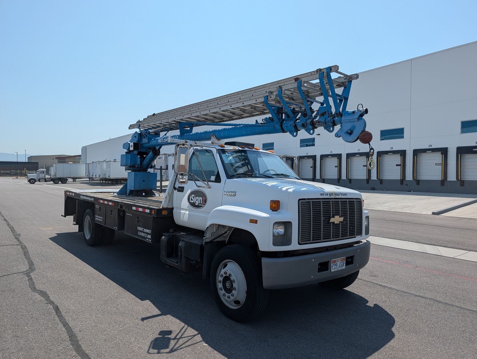 Sign Trucks, Genie Boom Lift Auction, August 20th!! 