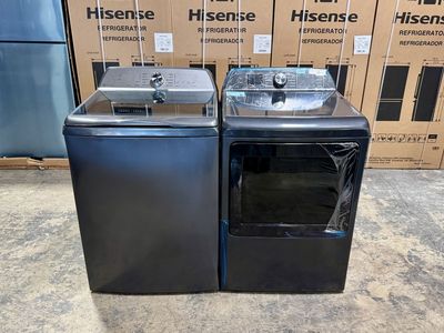 NEW GE PROFILE WASHER AND DRYER SET