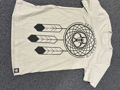 Skinwalker Ranch Graphic T-Shirt Tan Size Small