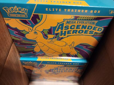 pokemon cards Ascended heroes elite trainer box