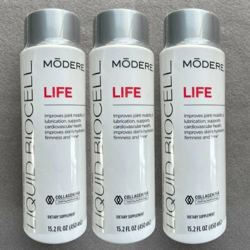 3 Modere Life Biocell Liquid SEALED EXP 01/31/2027