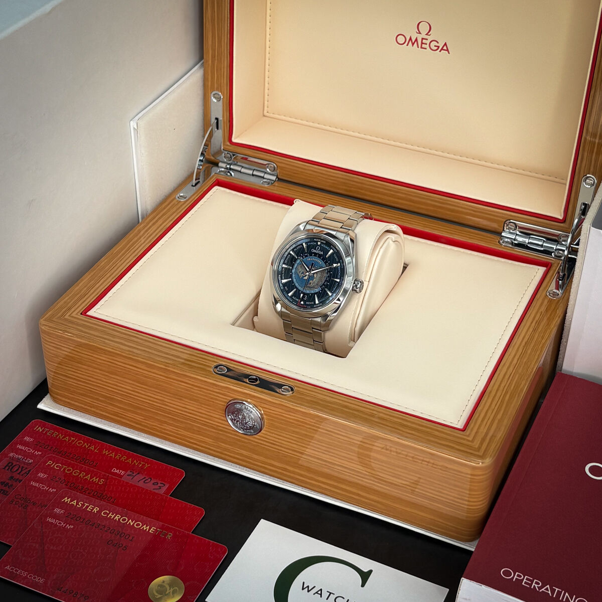 2021 OMEGA SEAMASTER AQUA TERRA 150M 220.10.43.22.03.001