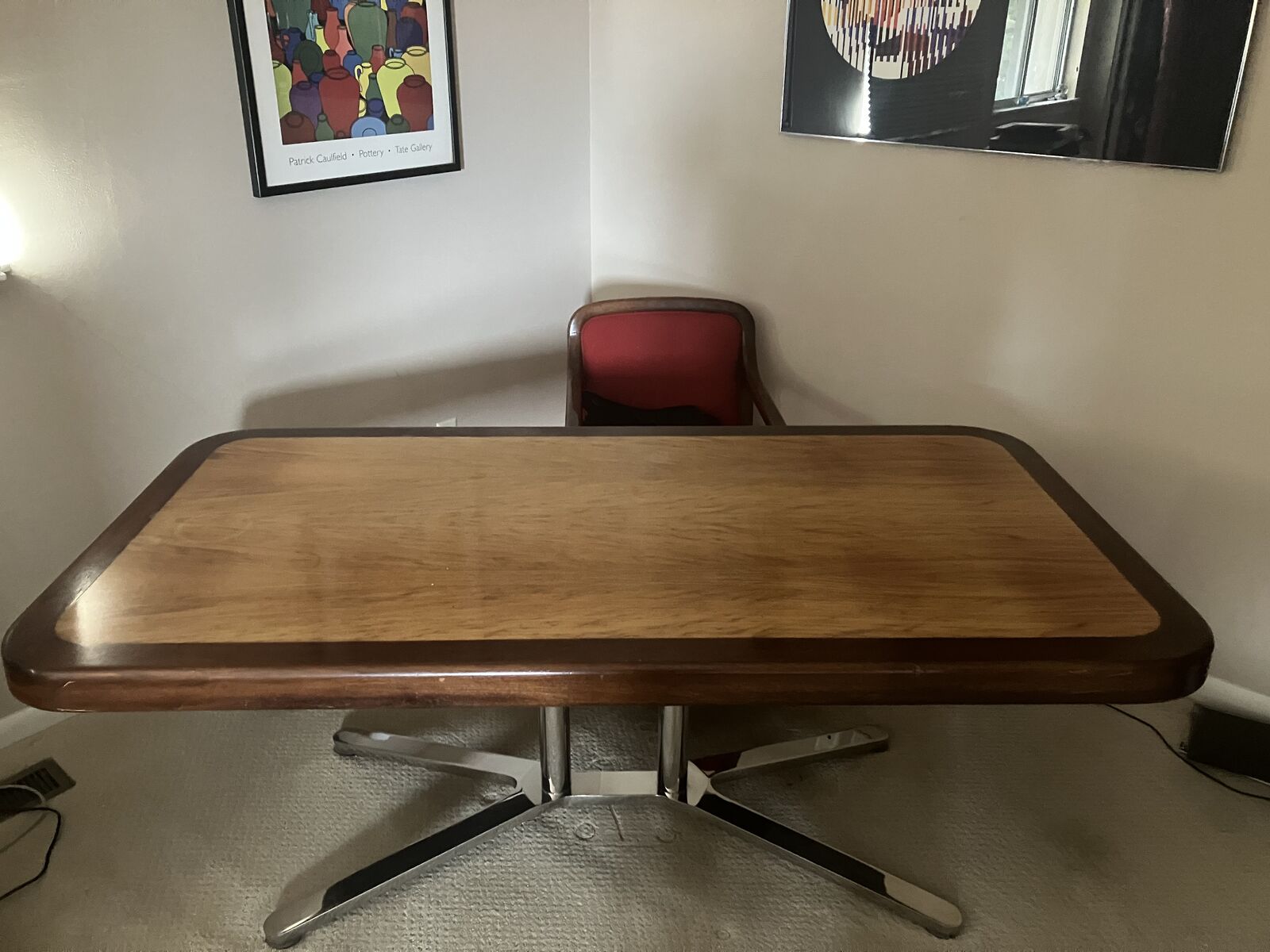 Vintage Helikon Desk and Credenza