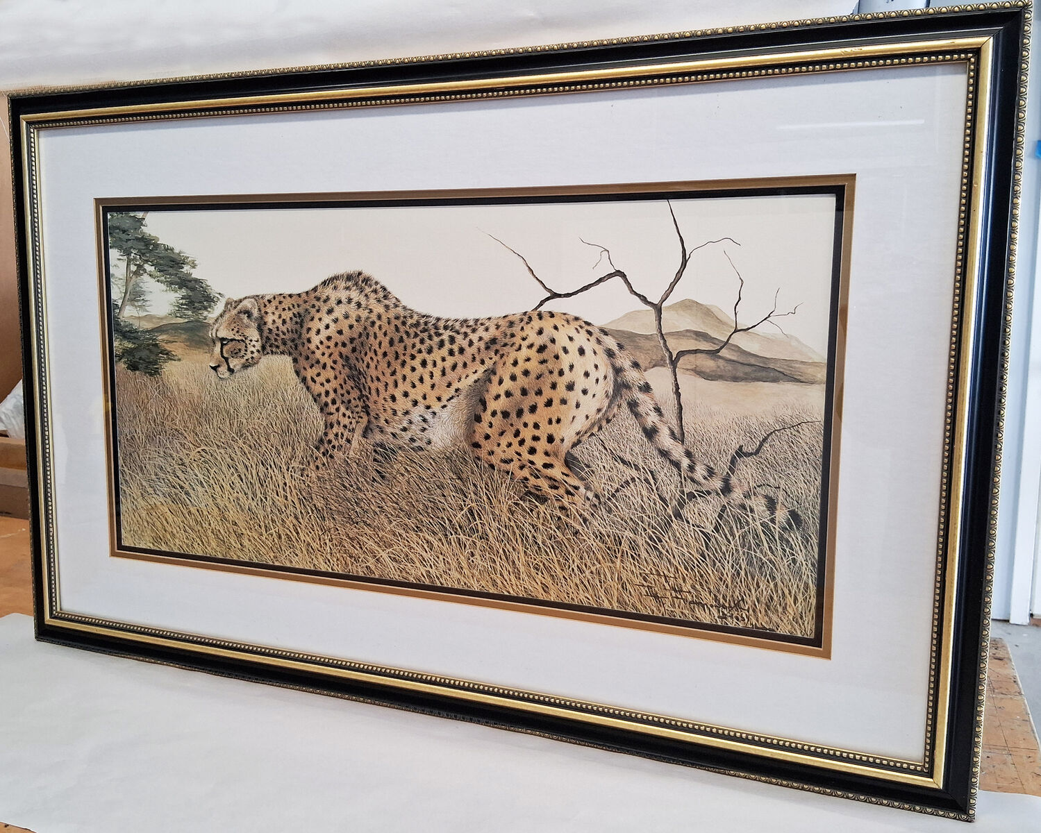 Imogene Farnsworth "Wilderness Kings 3 'The Stalk' Cheetah