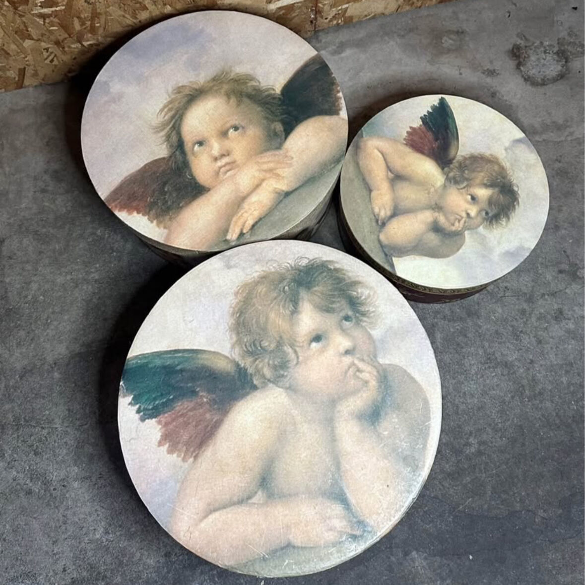 Decorative Storage Boxes Of Cherub / Angels