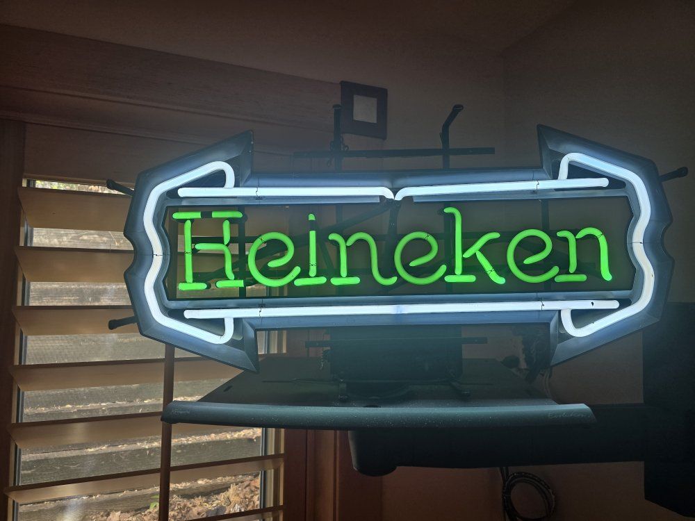 Heineken Neon Beer Sign