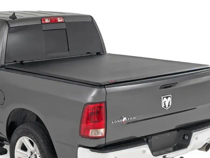 Ram 1500 5'7" Rough Country Soft Roll Up Tonneau Cover