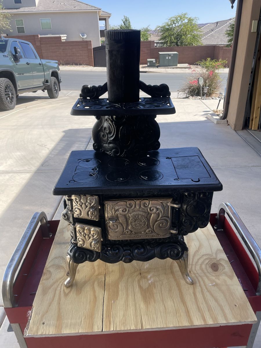 Antique stock toy stove
