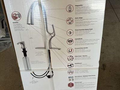 New Pfister Ladera Pull-Down Kitchen Faucet – Stainless Steel – F-529-7LRRGS