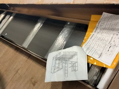 Black Loft Bed new in box
