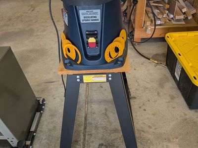 Central Machinery Oscillating Spindle Sander 95088 w/ Stand