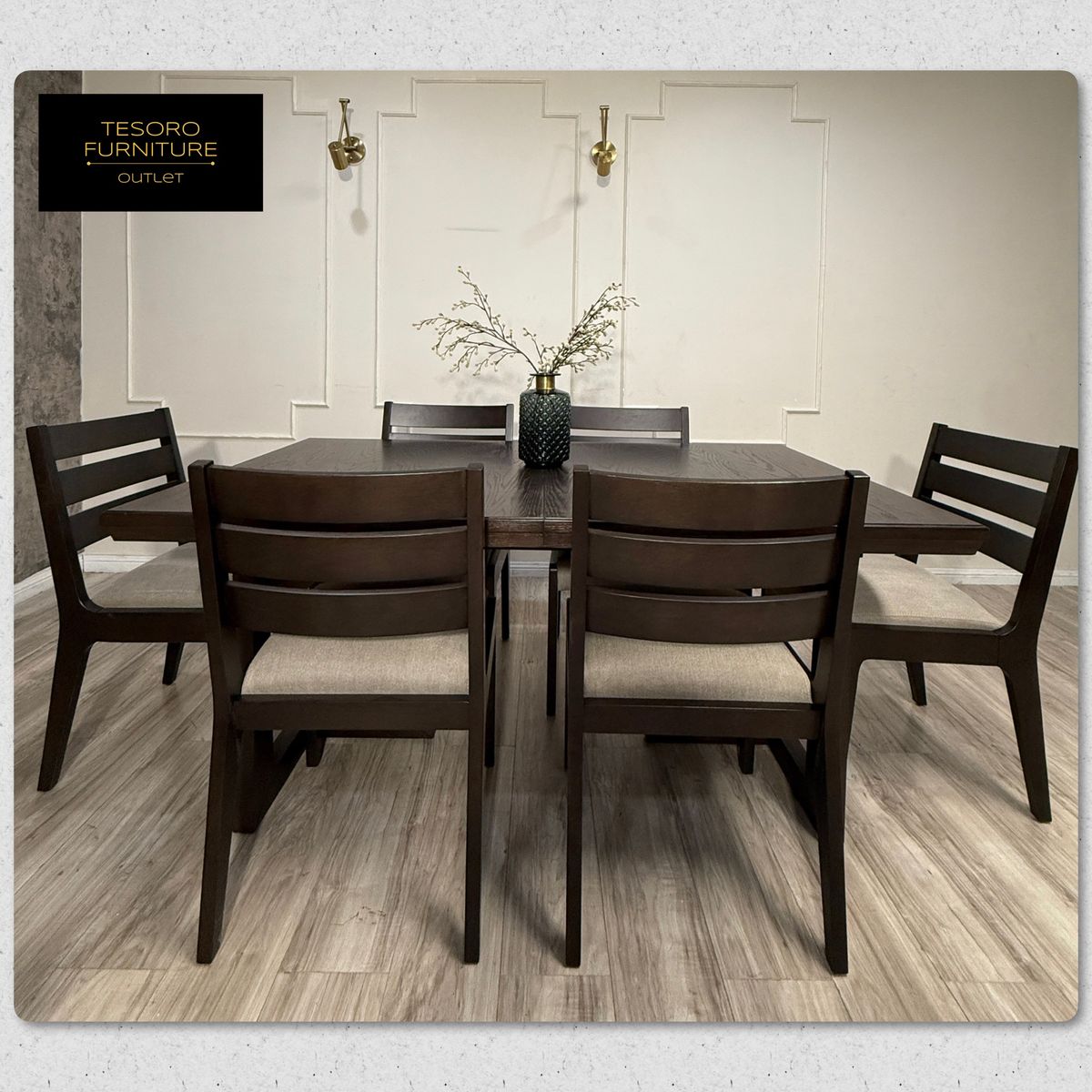 PORTALIS MODERN DINING SET WE OFFER DELIVERY