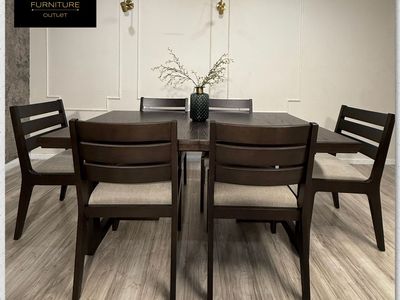 PORTALIS MODERN DINING SET WE OFFER DELIVERY