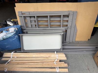 Boys childrens Bunk Bed Full On Bottom/Twin On Top