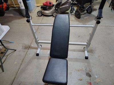 Olympic Bench With Leg Developer