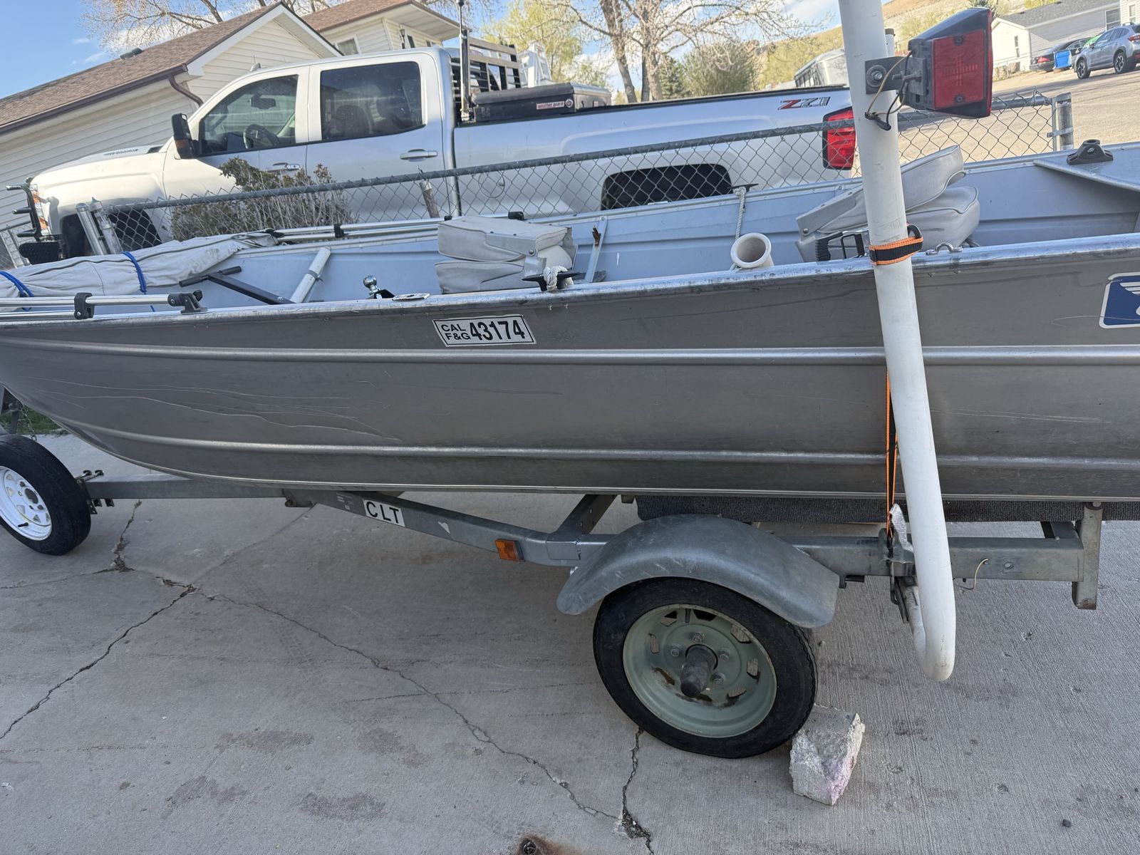 15.5 foot aluminum boat