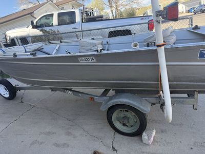 15.5 foot aluminum boat