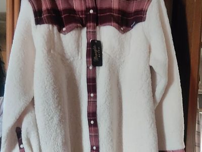 Wrangler Retro Ladies' Fleece Western Yoke Shacket