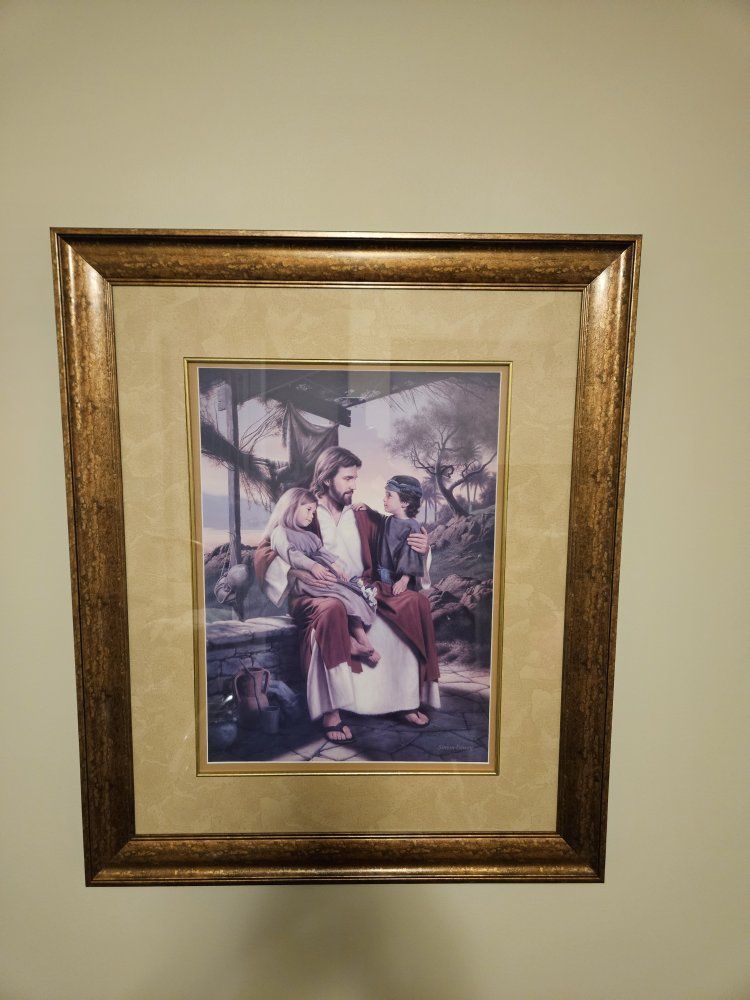 Altus Fine Art "As I Have Loved You" by Simon Dewey - Framed Christian Art, 24x30"