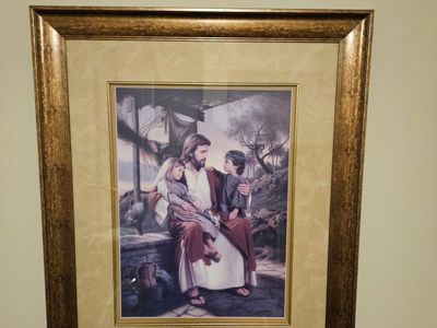 Altus Fine Art "As I Have Loved You" by Simon Dewey - Framed Christian Art, 24x30"